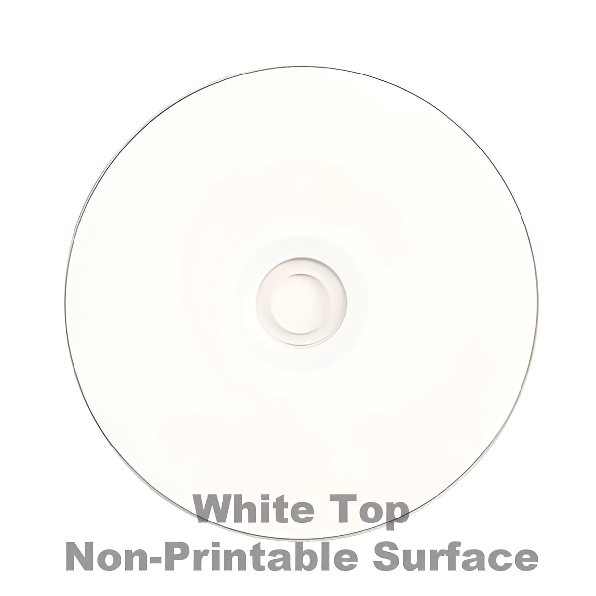 200 Pack Smartbuy 52X CD-R 700MB 80Min White Top (Non-Printable) Data Blank Media Recordable Disc