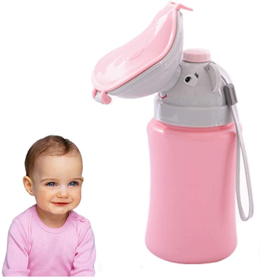 Cute Baby Child Potty Urinal Emergency Toilet for Camping Car Travel Kid Pee ONE 