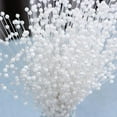 thumbnail image 5 of Limei 10 Pieces 4mm Pearls String Wedding Bouquet Floral Beaded Sticks for DIY Bride Bouquet, Wedding Party Garland Decor, Table Centerpiece, White, 5 of 7