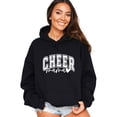 thumbnail image 3 of Cheer Mama Hoodie for Women Cheerleading Mom Game Day Pullover Sweatshirt, Black Hoodie, M, 3 of 8