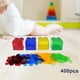 thumbnail image 5 of Fichas de bingo de plástico de 2,5 cm, contadores de matemáticas para niños, de manipuladores de matemáticas, clasificación, Tarro surtido 400 fichas Hugo fichas de conteo de colores, 5 of 9
