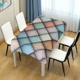 thumbnail image 4 of Yayeee Tablecloths 60" x 120" Rectangle Wrinkle Resistant Party Table Cover, Colorful Art Pattern, 4 of 8