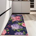 thumbnail image 4 of Pioneer Flower Floral Print Pattern Kitchen Rug Mat,Kitchen Runner Rugs Non Skid Washable,Decorative Kitchen Floor Mats for Kitchen,Sink,Laundry,17"X47", 4 of 5