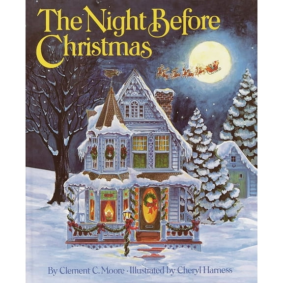The Night Before Christmas, (Hardcover)