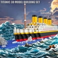 thumbnail image 3 of Set de construcción de maquetas Emeetlinn Titanic Micro Mini Blocks 1860 piezas, 3 of 6
