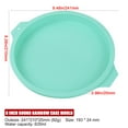 thumbnail image 2 of Bouanq Silicone Cake Pan, 6" 8" Round Rainbow Cake Baking Molds Set, Layer Cake Pans for Rainbow Cake, Vegetable, Pancakes, Pizza, 2 of 7