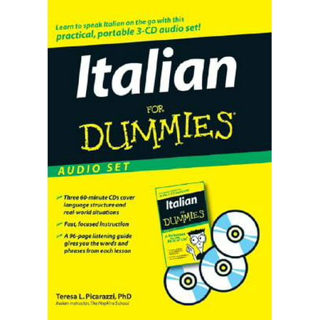 Italian for Dummies Audio Set