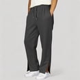 thumbnail image 5 of CAIXIA Girls Sweatpants Baggy Barrel Pants Wide Leg Drawstring Open Bottom Casual Sweat Pants with Pockets, 5 of 9