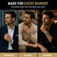 thumbnail image 3 of Geoffrey Beene Men's Two Tone Gold Stainless Steel Dress Watch Classic Quartz, Elegant Design, Water-Resistant, 3 of 7