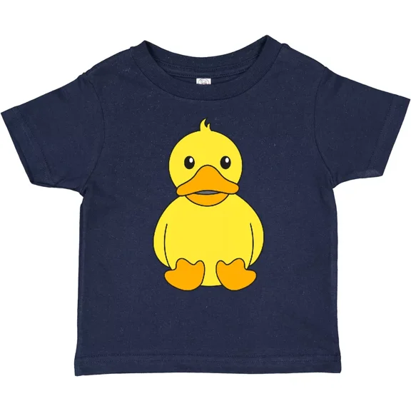 Cute Duck Toddler T-Shirt Animals Gift Child Preschooler Kid Clothing Baby Clothing, Cute Baby Shirt, TODDLER SHORT SLEEVE TEE BELLA CANVAS 3001T