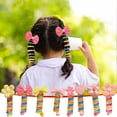 thumbnail image 5 of Moocorvic 2Pcs Colorful Telephone Wire Hair Bands for Kids, No Crease Small Hair Ties for Toddler Girls Hair Accessories for Girls, Headbands for Thin Hair, Women, Elastic Hair Ties, 5 of 5