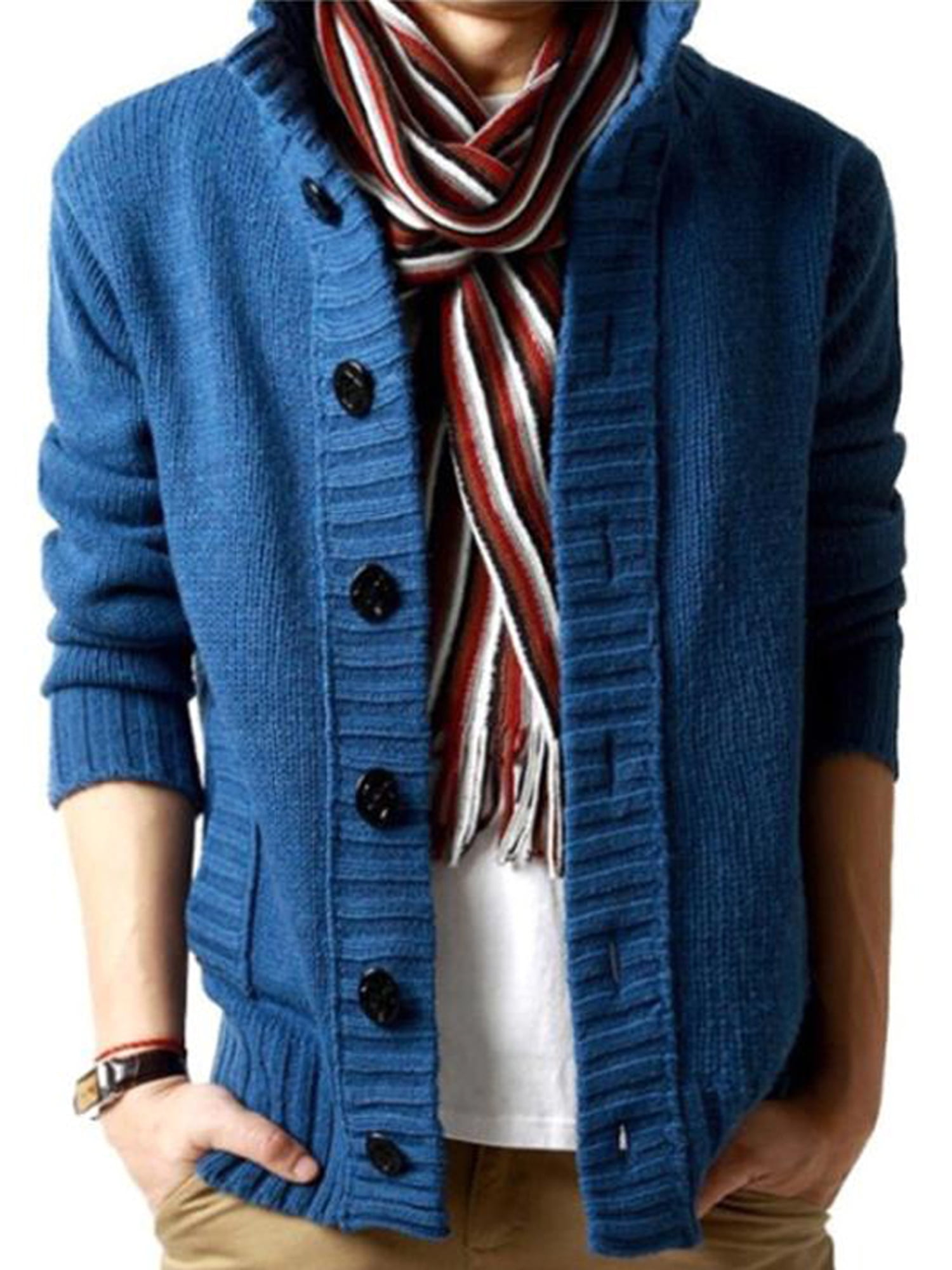 Buttons Knitted Cardigan Jacket 