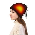thumbnail image 4 of Fesfesfes USB Heated Knitted Hat And Neck Gaiter Set Winter Warm Heat Up Hat Dual Purpose Scarf Heating Circle Loop Scarf For Men And Women, 4 of 7