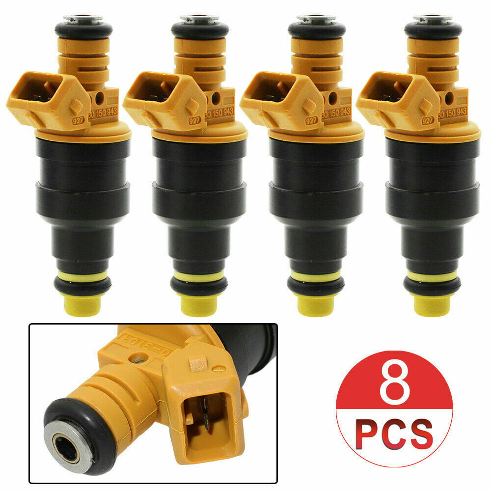 4Hole OEM Bosch III Set of 8 Fuel Injectors For 1992-1997 Mercury Grand Marquis