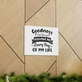thumbnail image 6 of Scripture Walls Goodness And Mercy Psalm 23:6 Cross Bible Verse Canvas Christian Wall Art Ready to Hang Unframed, 6 of 18