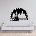 thumbnail image 2 of Handmadetneonsign Wood Shop Metal Wall Art Light, Saw Machine Sign Wall Decor, Forest Metal Decor 49556, 2 of 5