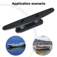 thumbnail image 4 of MYG 5x Yacht Deck Dock Rope Cleat / Deck Cleats 4\" in Black, 4 of 10