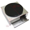 thumbnail image 2 of 15.75Inch Single Head Electric Crepe Maker Commercial Pancake Baking Machine Non-Stick Adjustable Temperature 110V, 2 of 11