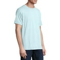 thumbnail image 6 of Hanes Men's and Big Men's ComfortWash Short Sleeve Pocket Tee, Up To Size 3XL, 6 of 6