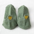 thumbnail image 2 of Daznico Women Low Cut Ankle Socks Heart Embroidery Heel Pull Tab Soft Breathable Stretch Japanese Style Cute Casual Footwear for Summer Daily Matching, 2 of 3