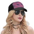 thumbnail image 5 of Naloa Leopard Print Adult adjustable Print Baseball Hat, Patchwork curved brim baseball capfor Men and Women, One Size, 5 of 5