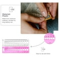 thumbnail image 2 of Crochet Measuring Ruler Sock Knitting Needles Quilting Tools Braid Measurement Tape Clothes 12 Pcs, 2 of 6