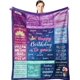 thumbnail image 1 of LHSHID Birthday Gifts for Women Happy Birthday Decorations for Her Throw Blanket Gifts for Women Birthday Unique Birthday Present Gifts for Girls Friendship Female Bday Gift Ideas 30"x40", 1 of 7