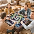 thumbnail image 7 of Hawaii Mahjong Mat for Table, 31.5*31.5in Anti Slip American Mahjong Table Cloth, Noise Reduction, Neoprene Mah jongg Mat with Carrying Bag & 3 Dices, Mahjong Set Gift for Board Tile Games Mats, 7 of 7