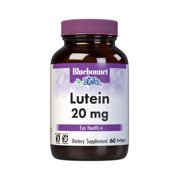 Bluebonnet Nutrition Lutein 20mg with Zeaxanthin - Eye Health Support* 60 Count