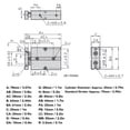 thumbnail image 3 of Double Rod Cylinder, Double Acting Pneumatic Cylinder  Sealing  For Industrial Use, 3 of 8