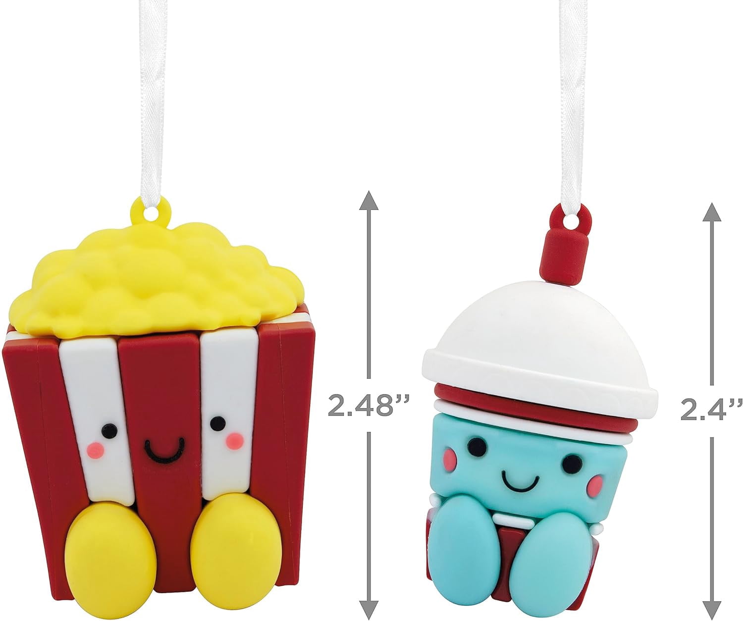 Hallmark Better Together Popcorn & Slushee Christmas Ornament