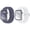 Blueish, White, variant on 2 Pack Woven Stretchy Bands for Apple Watch 38/40/41/42mm(Series 10) Men & Women- Black, Cream