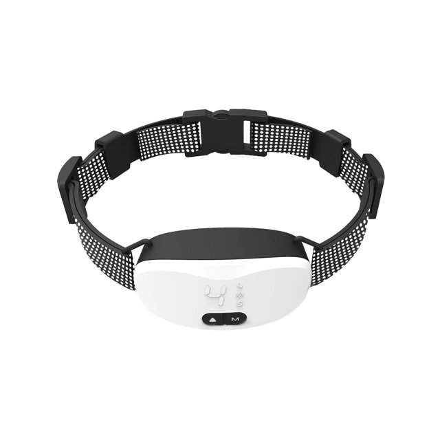 Bark Collar for Dogs,Rechargeable Anti Barking Training Collar with 5 Adjustable Sensitivity and Intensity Beep Vibration for Small Medium Large Dogs (White)