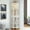 White, variant on White - Colored Cabinet | Corner - Fitting Display for Personal Collections | Safe and Stable Display Option