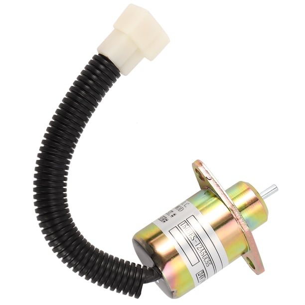 Solenoide De Apagado Estable De La Válvula Del Motor Válvula Solenoide De Apagado R215-7 Confiable Para R225-7 ANGGREK Hardware