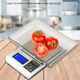 thumbnail image 1 of Digital Scale 3kg/1g Precise Digital Electronic Kitchen Scale Stainless Steel Food Baking Weighing Balance, 1 of 7