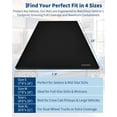 thumbnail image 2 of Winter Garage Floor Mat with Raised Lip Edge, Heavy Duty PVC Waterproof Containment Tray for Snow Mud Rain Protection, Non Slip Vehicle Parking Mat with Squeegee Fasteners, Easy Clean Durable Guard, 2 of 7