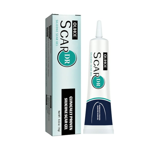 Medical grade silicone scar gel treatment, keloid removal, lighten surgical scars, burn scars, facial and abdominal piercings, cesarean sections, cuts, scratches, scar removal treatment,