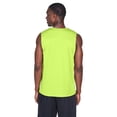 thumbnail image 3 of Team 365 TT11M Men's Zone Performance Muscle T-Shirt-Safety Yellow-XL, 3 of 3