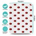 thumbnail image 4 of Ladybug Print Coffee Maker Mat - 4-Layer Absorbent Drying Mat for Coffee Station with Non-Slip Base - Cute Cartoon Ladybird Design for Kitchen Counter, 4 of 4