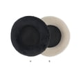 thumbnail image 4 of Matsuzay Par de almohadillas para los oídos Cojín de esponja Montado en la cabeza Orejera con cancelación de ruido Reemplazo de terciopelo ergonómico Relojes inteligentes Negro, 4 of 6