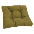 thumbnail image 1 of 19-inch Squared Spun Polyester Tufted Dining Chair Cushion, 1 of 4