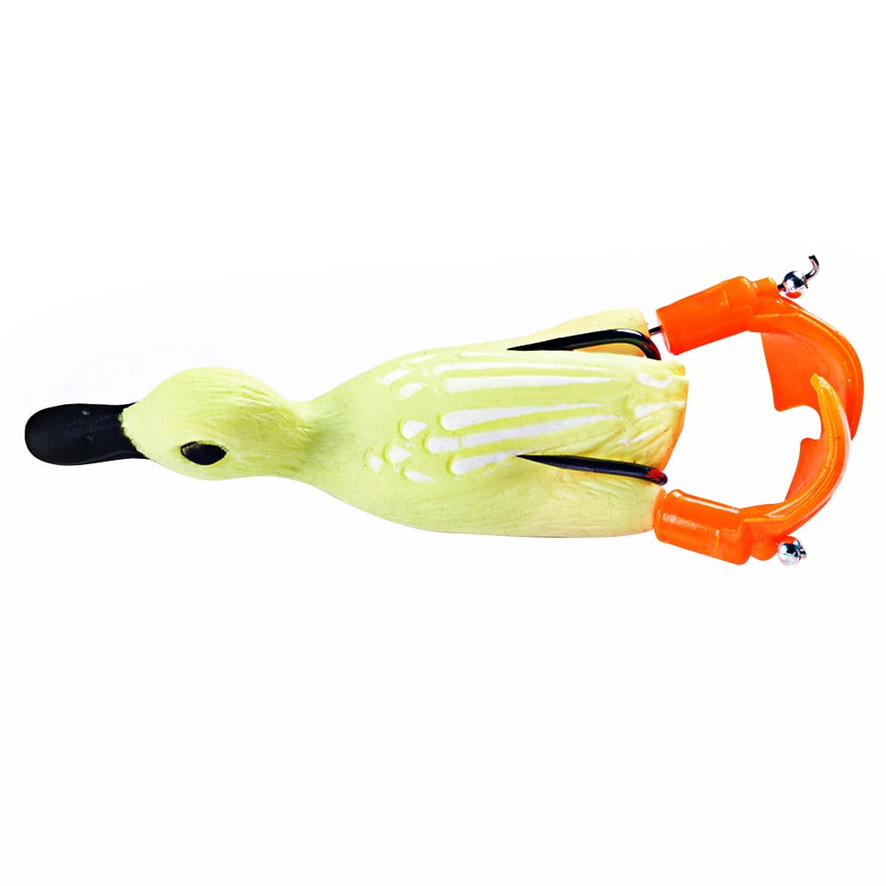 10PCS Topwater Suicide Duck 8.5cm/12g Bass Soft Bait Fishing Lure Propeller USA