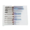 thumbnail image 2 of Screw Tap Set, Screw Tap Easy To Use Blue Plating Tungsten Steel  For Wood Plastic, 2 of 8
