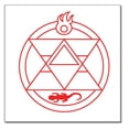 thumbnail image 1 of Tattoo - Fullmetal Alchemist - New Roy Reseijin Logo Anime Licensed ge4162, 1 of 4