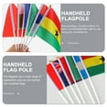 thumbnail image 5 of 100pcs Flagpole for Flags Hand Waving Flagpoles Natural Plastic Flagpoles Flag Pole Sticks Replacements, 5 of 5