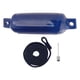 thumbnail image 5 of Guardabarros para barcos, barco inflable, protección solar marina, resistente al agua, boya de de 6 x 20 pulgadas, muelle marino para pontones, Cuerda Negra Azul DYNWAVEMX defensas para barcos, 5 of 8