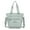 Green, variant on Womens Nylon Handbags Shoulder Bags Ladies Casual Top Handle Handbag Shopper Tote Purse