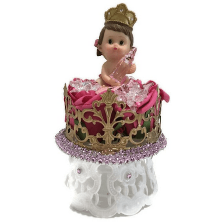Baby Shower Crown Princess Baby Girl Cake Topper Centerpiece