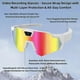 thumbnail image 5 of Herramientas y mejoras para el hogar Video 4K Cámara inteligente Gafas de sol Gafas de béisbol con cámara Batería de larga duración Teléfono y gafas de sol, 5 of 6